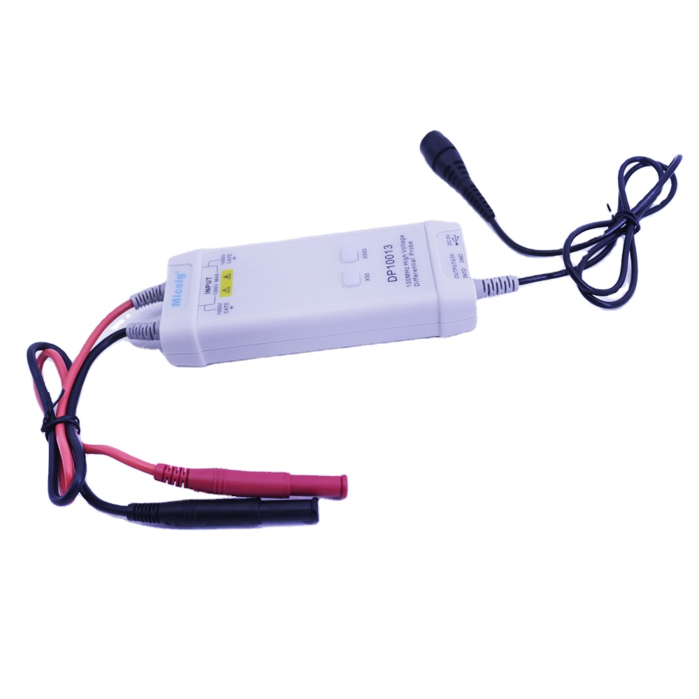 High Voltage Differential Probe 100Mhz 1300V - Oscilloscope Micsig DP10013 1300V 100MHz sélection